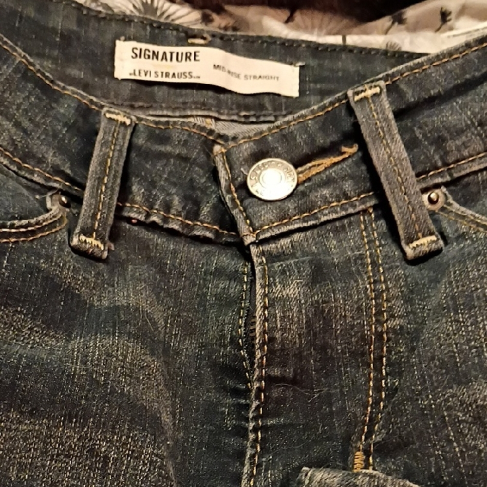 Levi's High Rise Jeans - Dark Blue